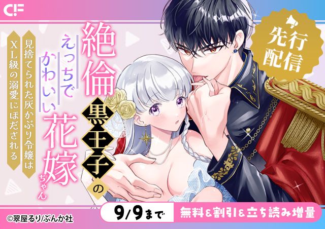 「絶倫黒王子のえっちでかわいい花嫁ちゃん 見捨てられた灰かぶり令嬢はXL級の溺愛にほだされる(分冊版)【第9話】」用施策