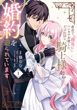 夜会で『適当に』ハンカチを渡しただけなのに､騎士様から婚約を迫られています_thumbnail